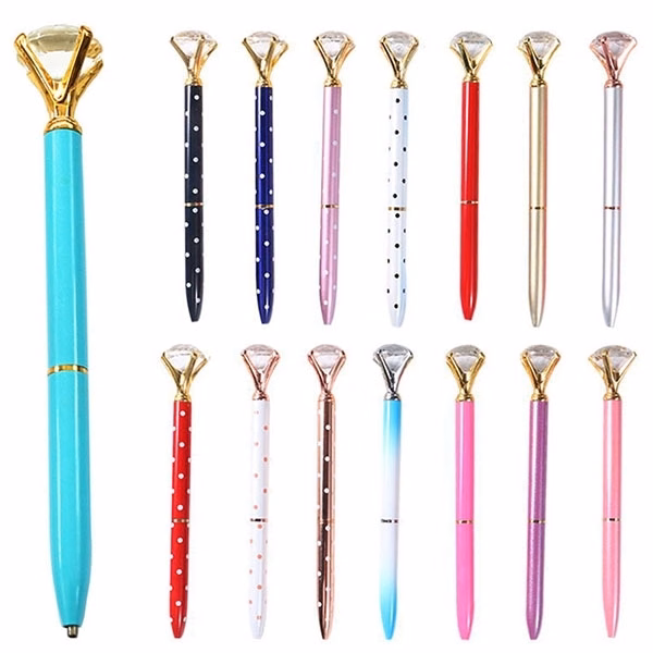 Crystal Metal Ballpoint Pen