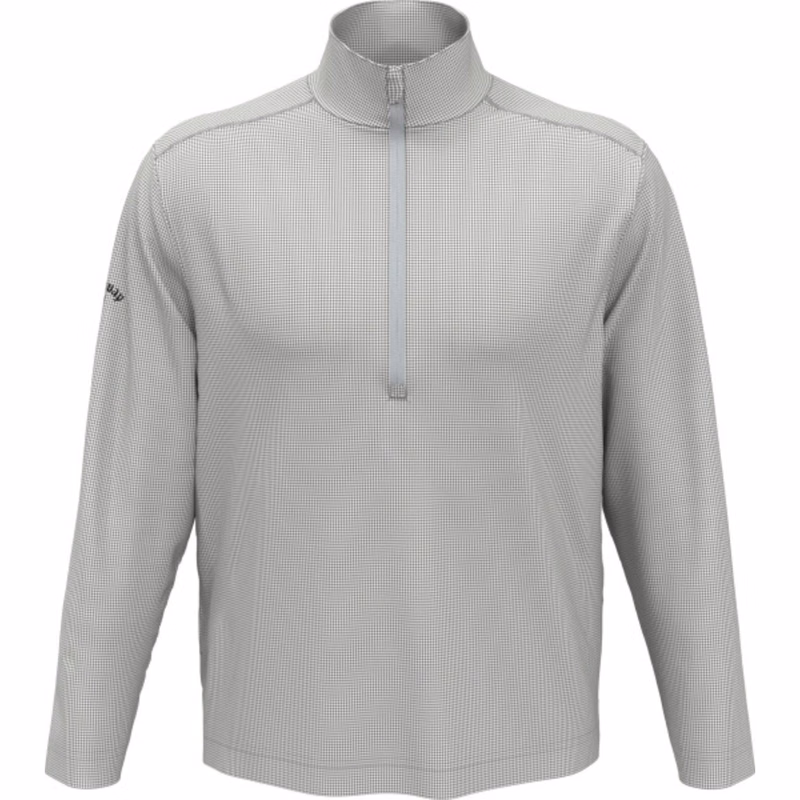 Callaway® Men's Houndstooth 1/4-Zip Golf Pullover