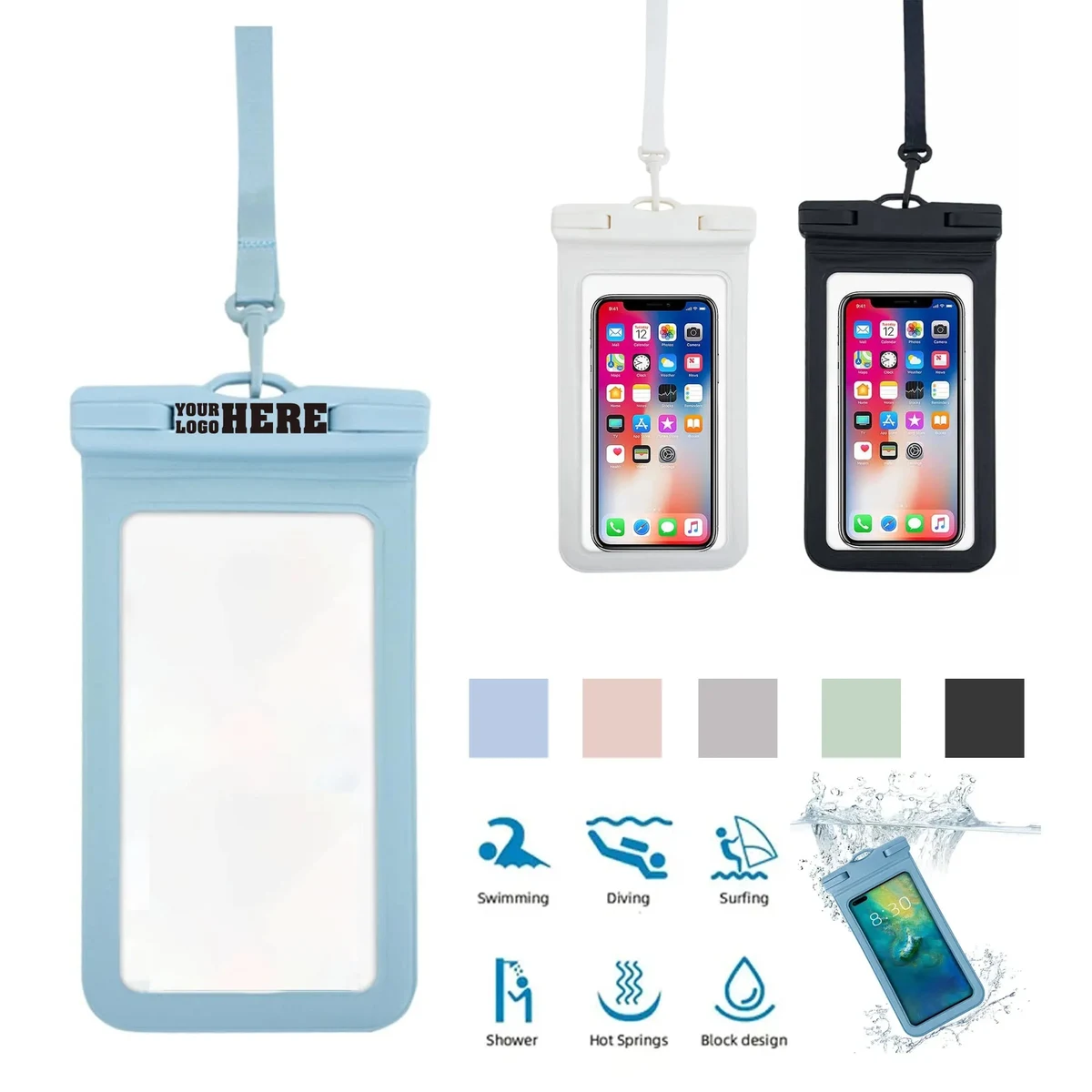 PVC Waterproof Floating Protection Phone Bag Pouch 1