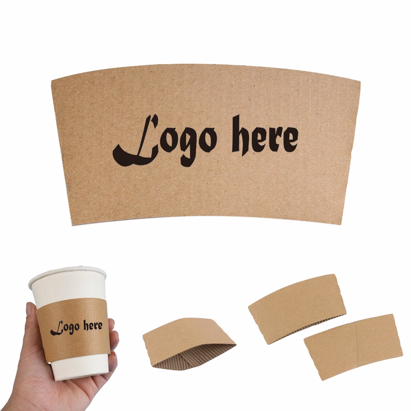 Disposable Coffee Paper Cup Sleeve