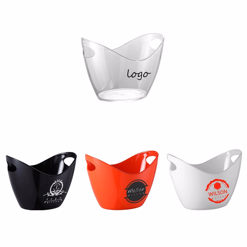 4L Acrylic Beverage Ice Bucket