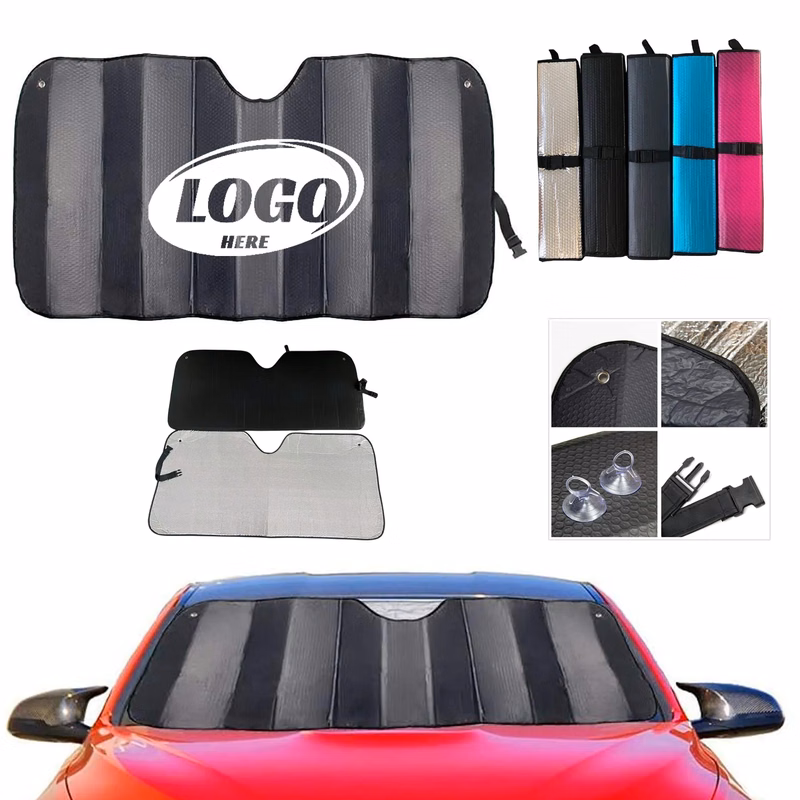 5 Layer UV Reflector Auto Front Window Sunshade Visor Shield