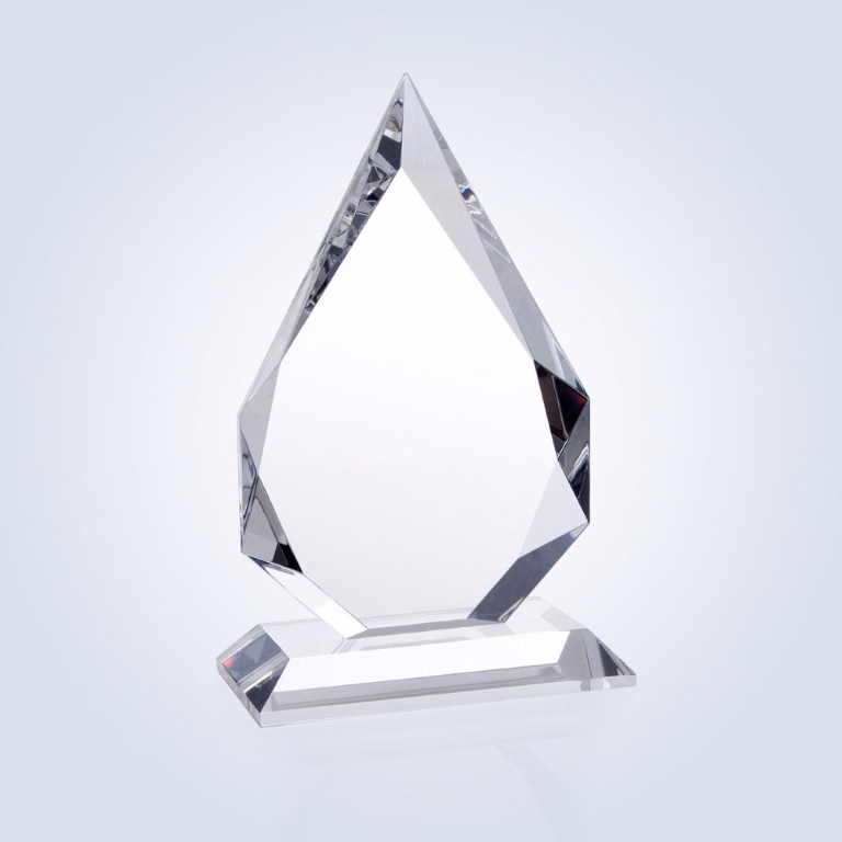 Prestige Flame Large Optic Crystal Award