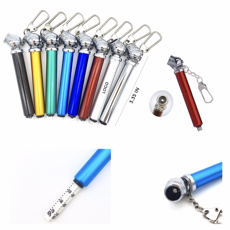 MOQ 10 PCS Convenient Portable Mini Tire Gauge