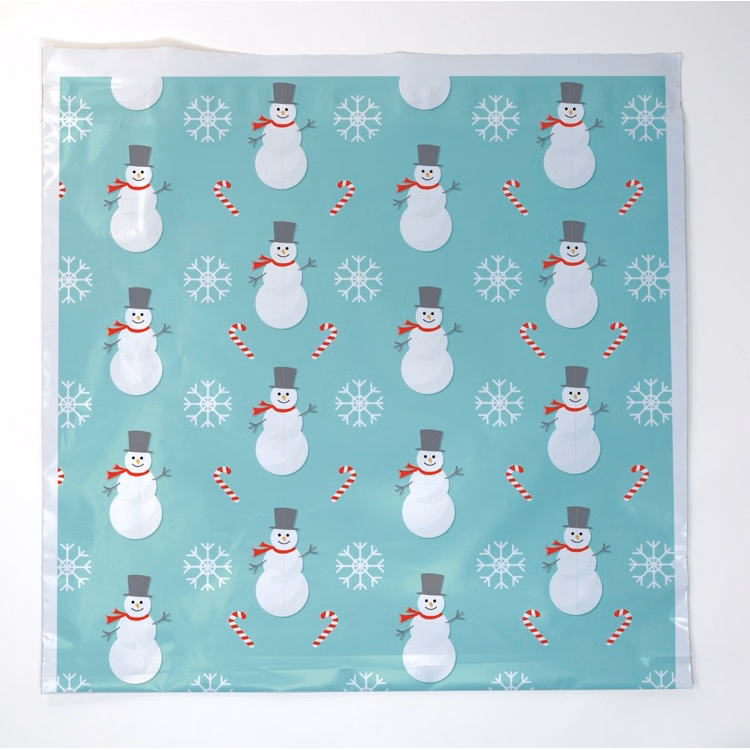 Snowmen Seasonal Predesigned Poly Mailer (14 x 12)
