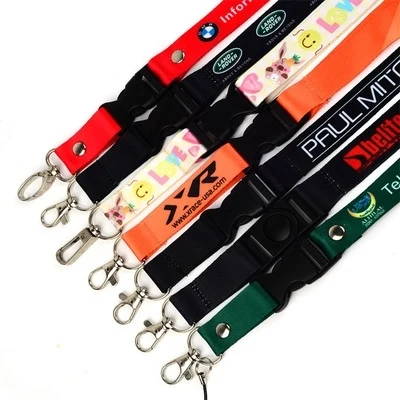 Polyester Lanyard with Breakaway plus J-hook 1