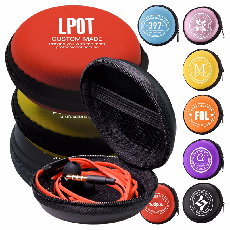 EVA Round Headphone Case