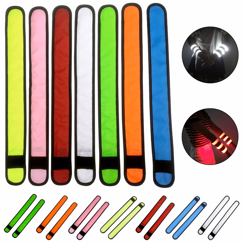 LED Armbands Slap Bracelets