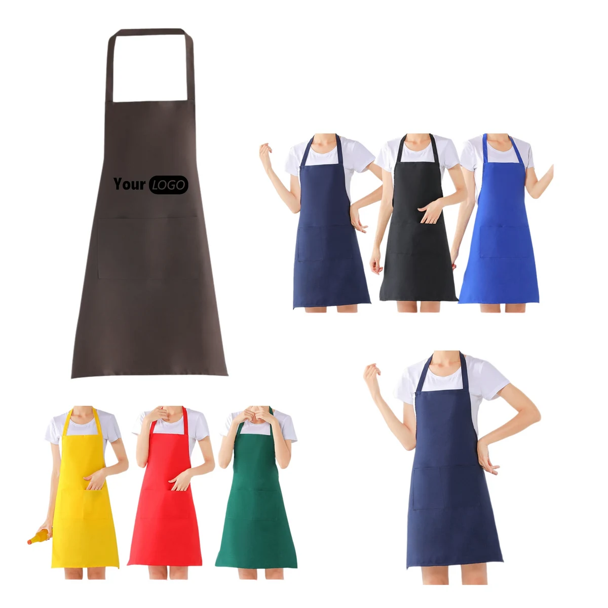 Custom Waterproof Adjustable Promotional Apron 1