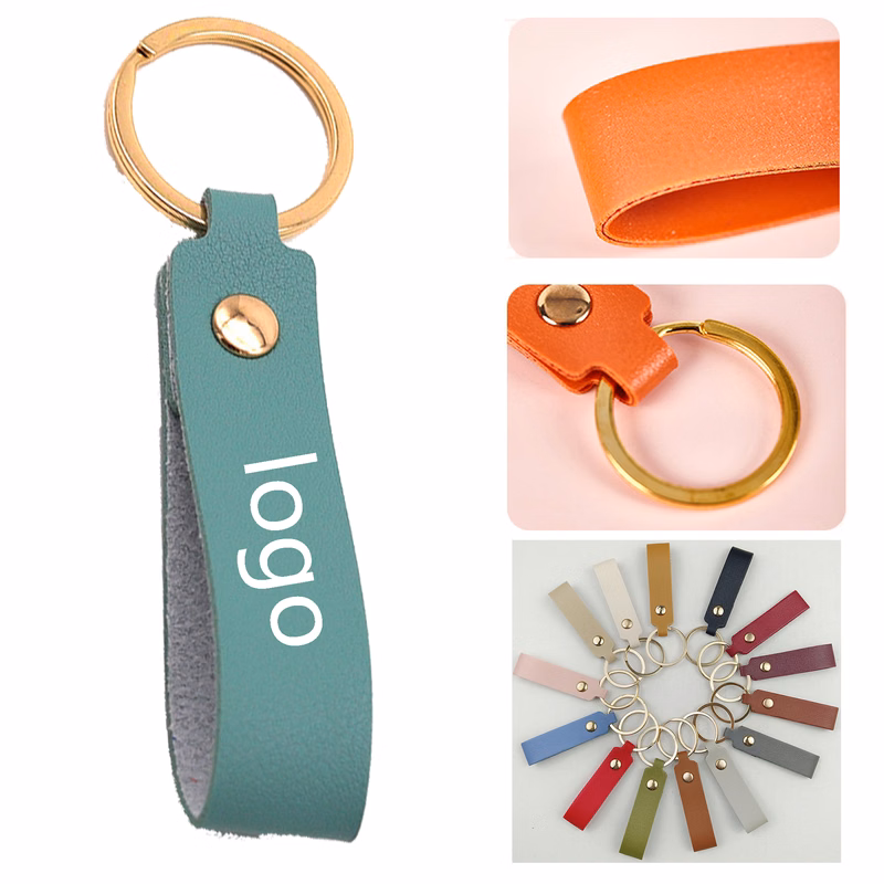 Artificial Leather Keychain