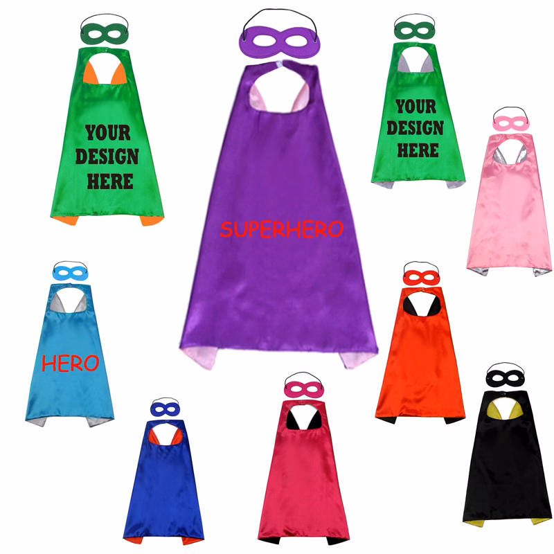 Child Hero Satin Cape