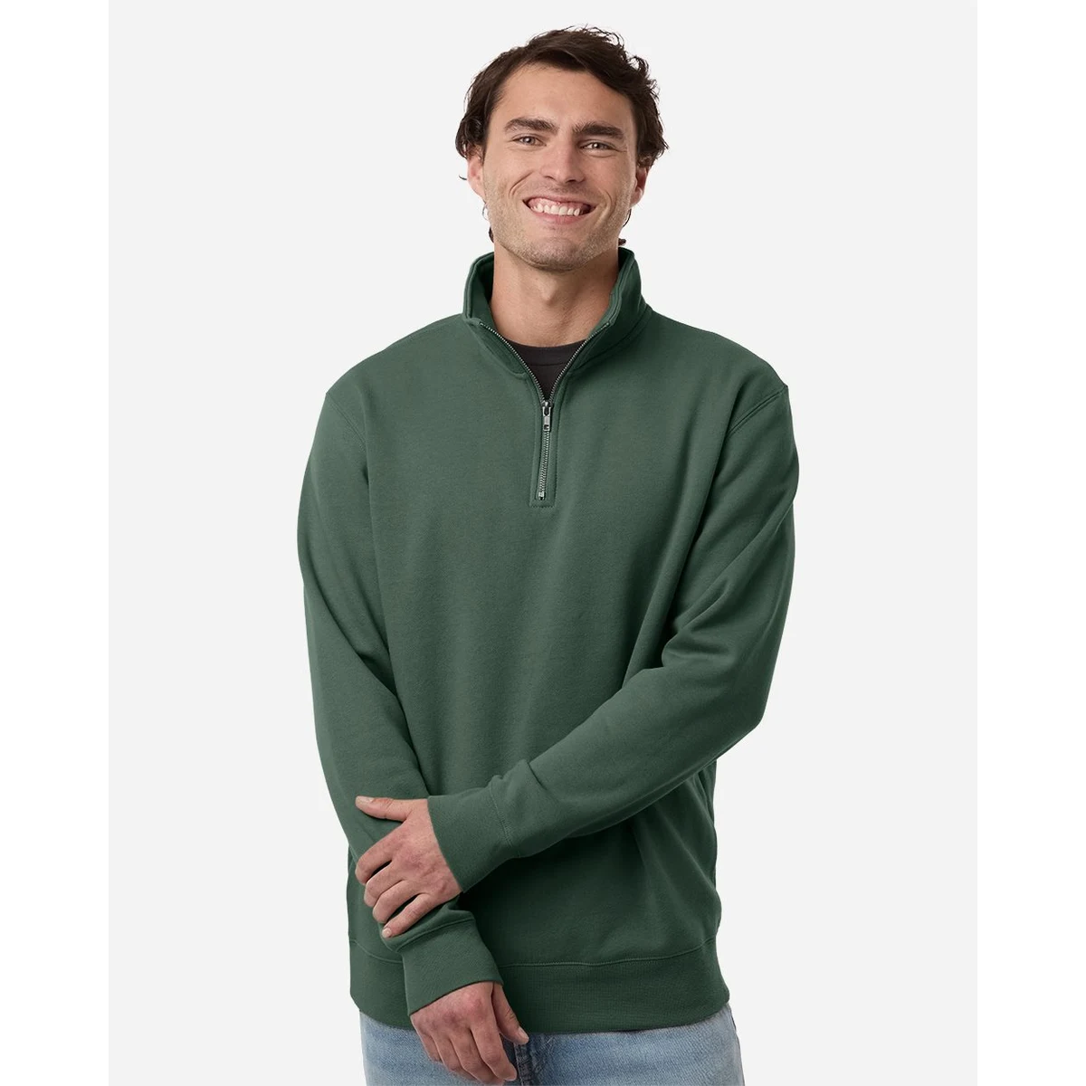 Unisex Midweight Quarter-Zip Pullover - SS4600QZ 1