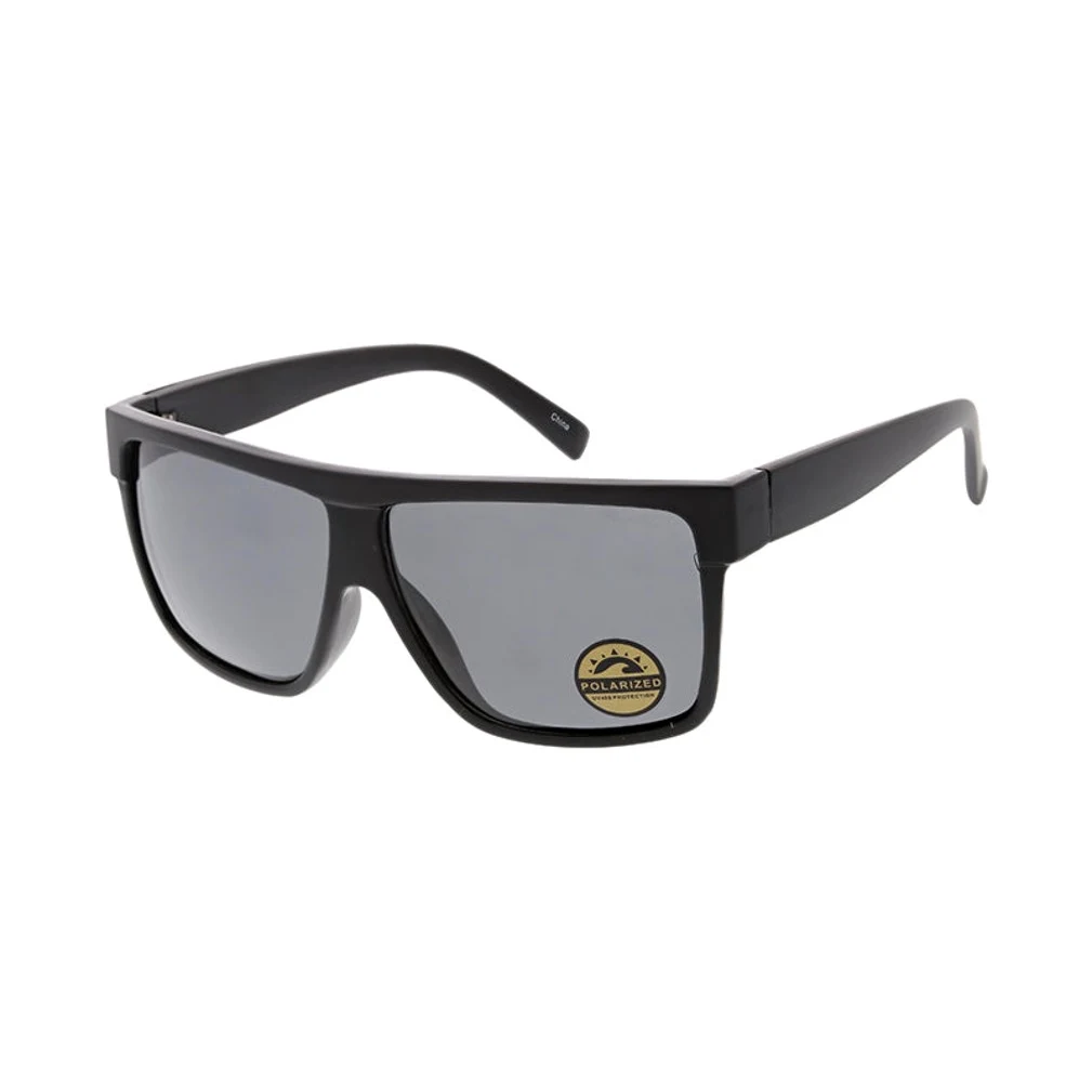 Assorted Unisex Wave Runner Frame Plastic Sunglasses Polarized Lens 1
