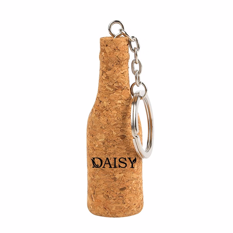 Wooden floating key chain