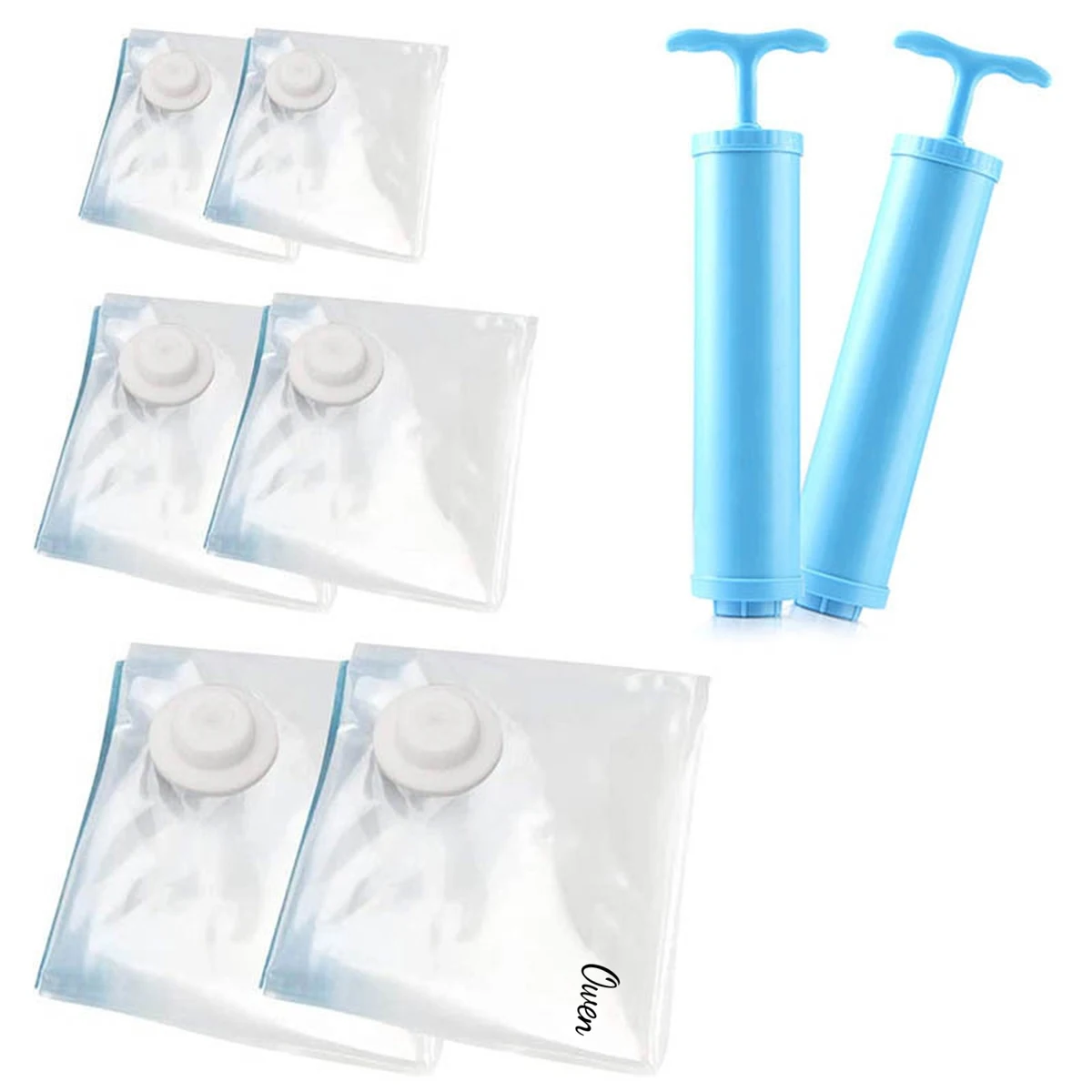 Clear Vacuum Compression Bag 1