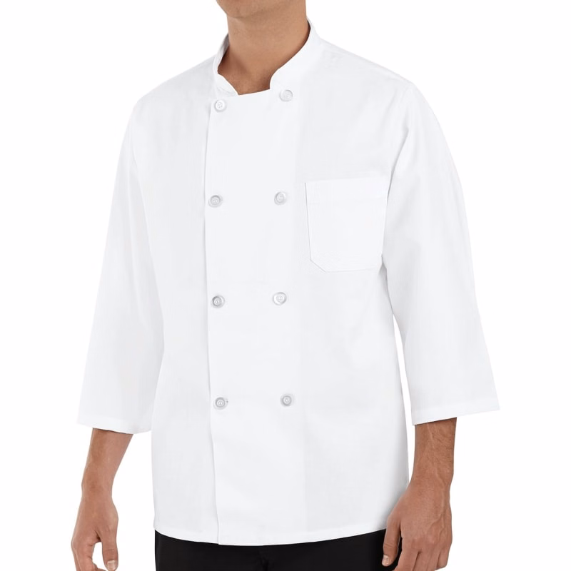 Chef Designs Three-Quarter Sleeve Chef Coat - 0402