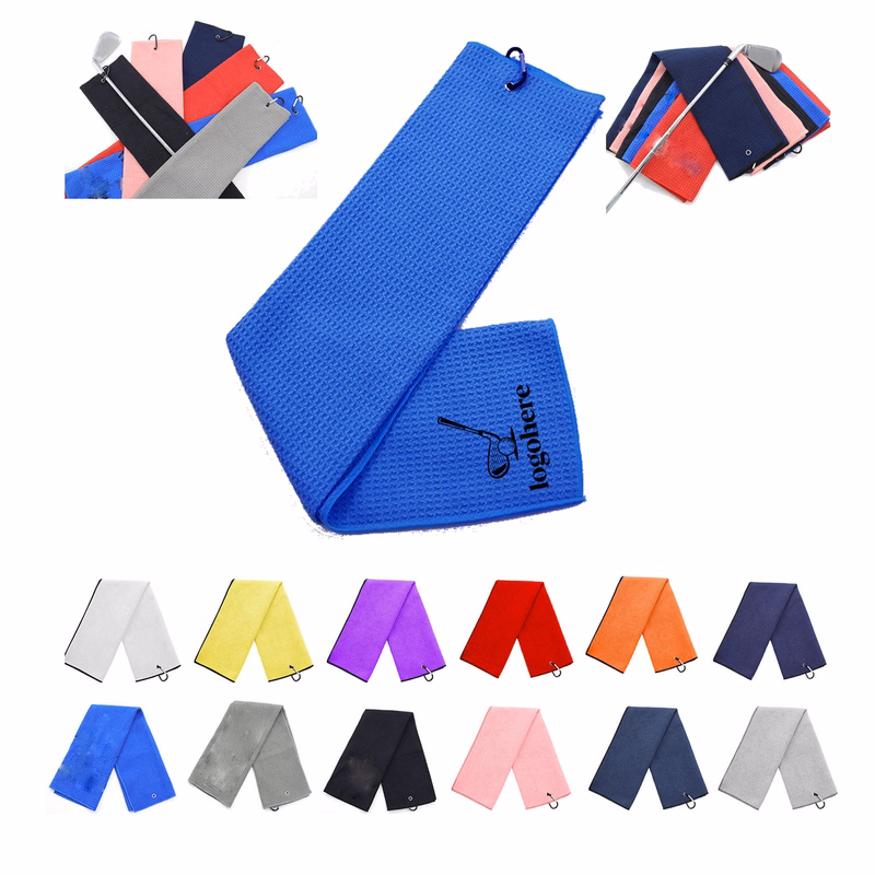 Carabiner Clip Golf Towel