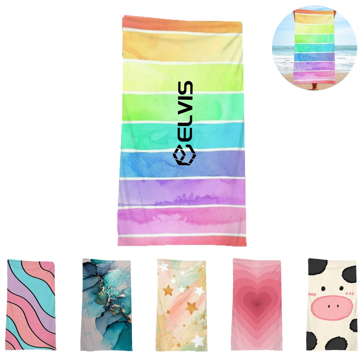 Beach Swimming Quick Drying Bath Towel 1