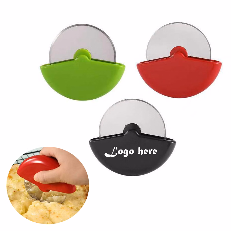 Pizza Round Roller With Cover Cutter