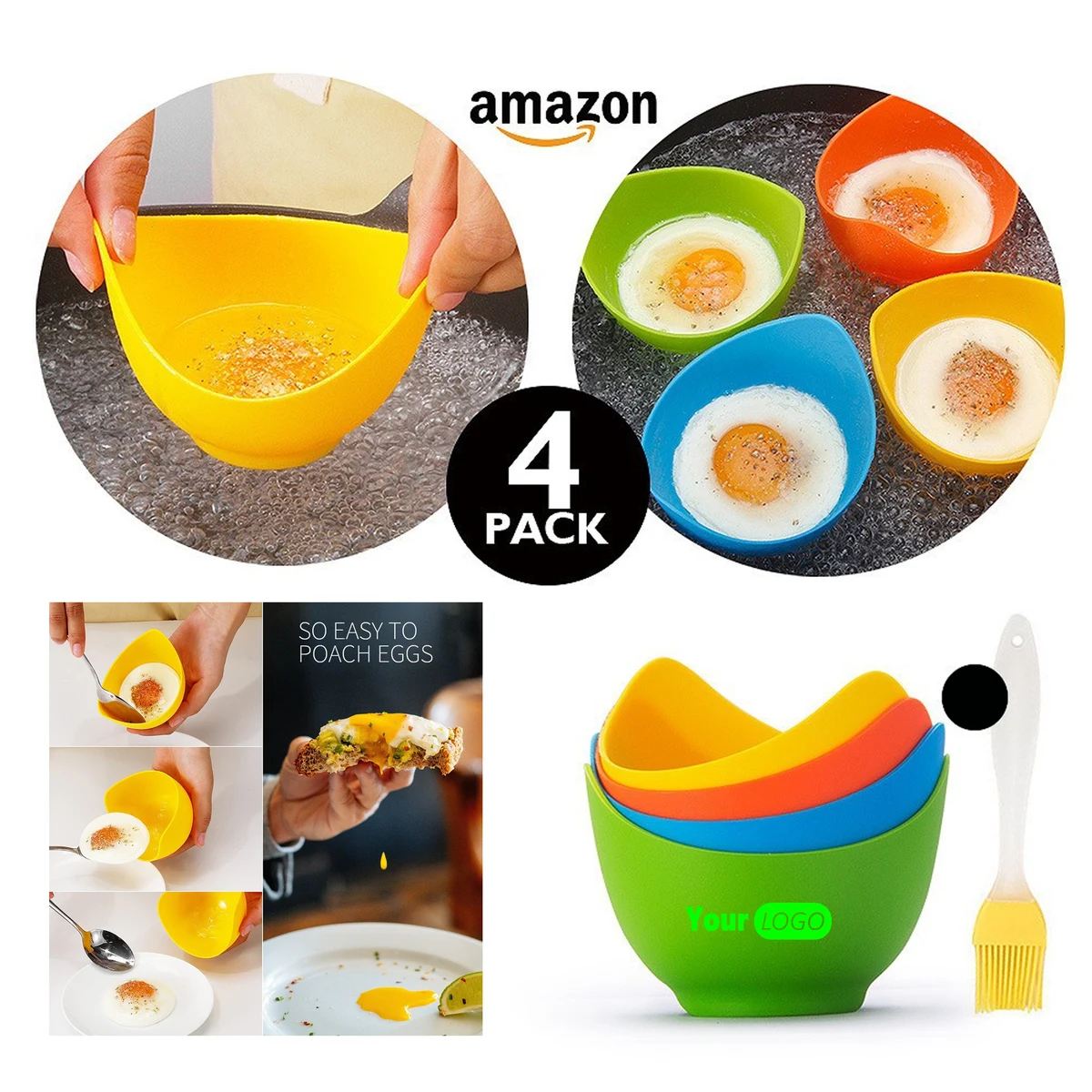 Silicone Egg Poacher Cup 1