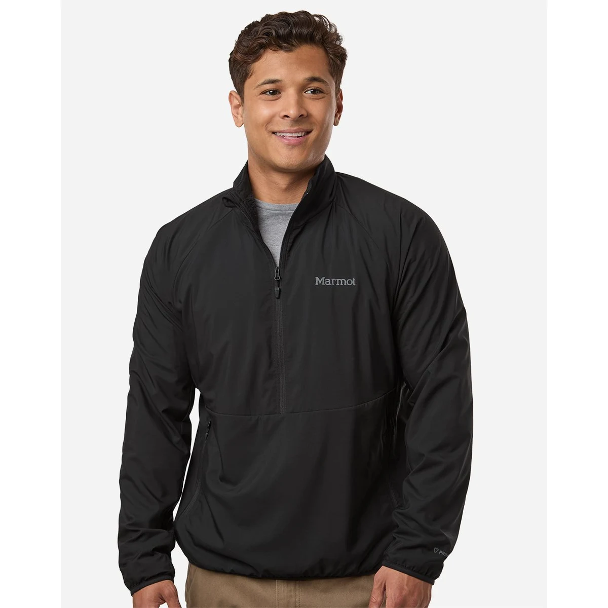 Men's Aerothermal Soft Shell Quarter-Zip Pullover - M16218 1