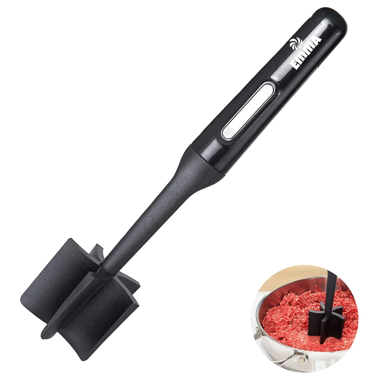 Heat Resistant Nylon Meat and Potato Masher Chopper 1