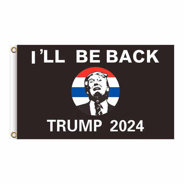 The Trump 2024 Campaign Flag