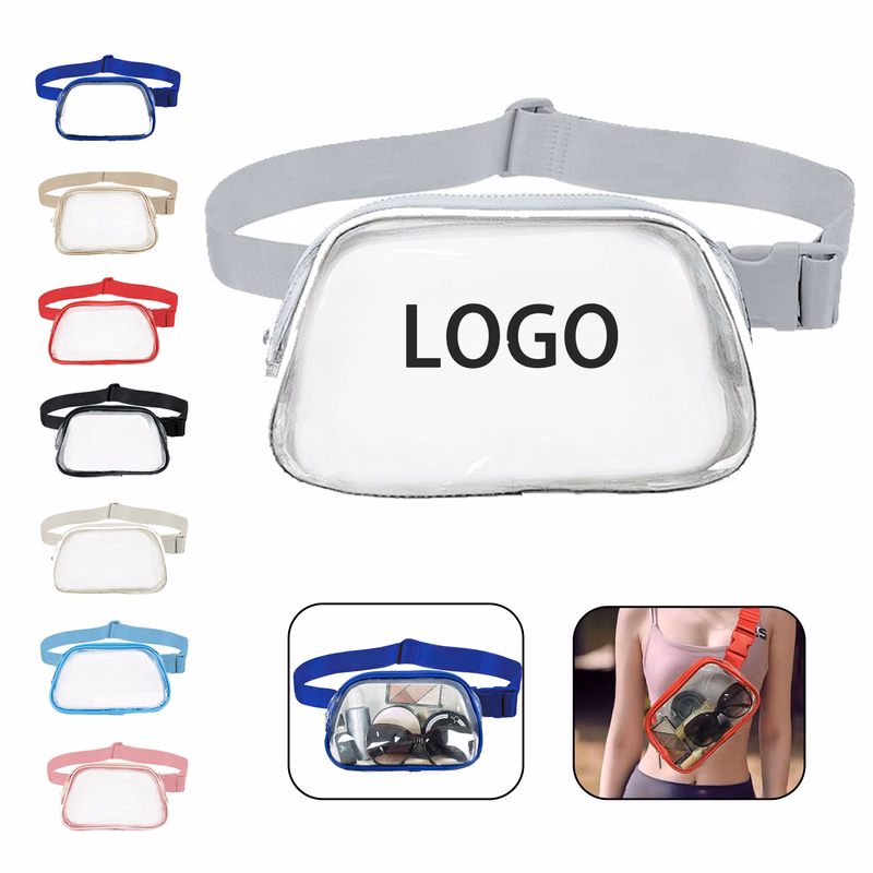 Customized Transparent Travel Waist Bag