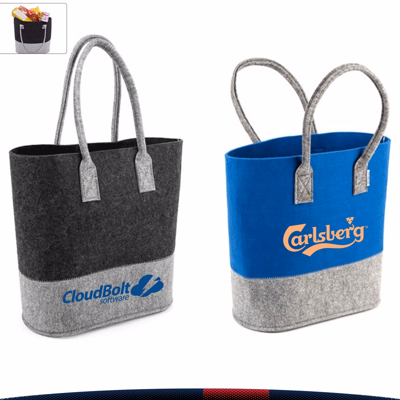 Color Contrast Bucket Bag