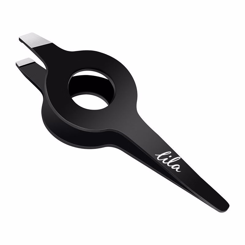 Slant Tip Precision Eyebrow Tweezers