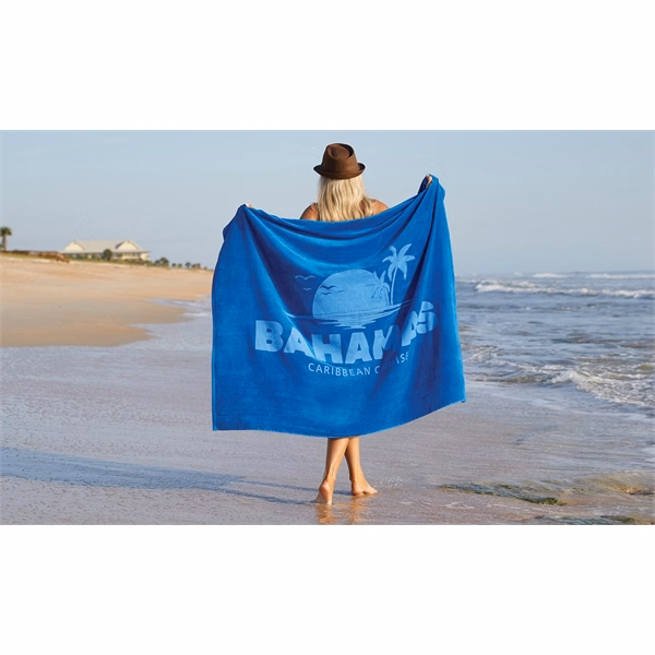 Oversized Colored Beach Towel