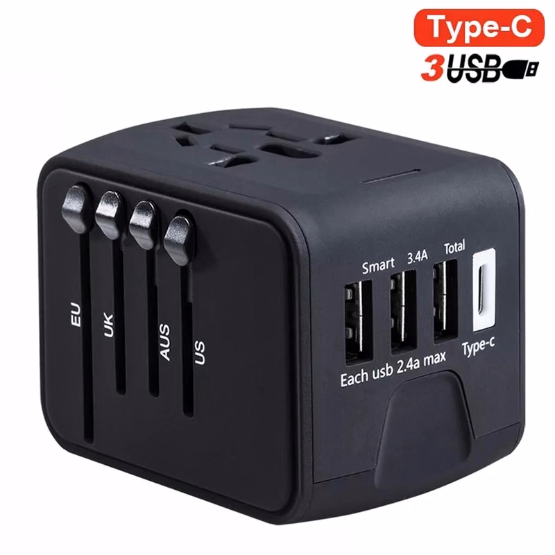 US/EU/UK/AUS Universal Travel Plug Adapter