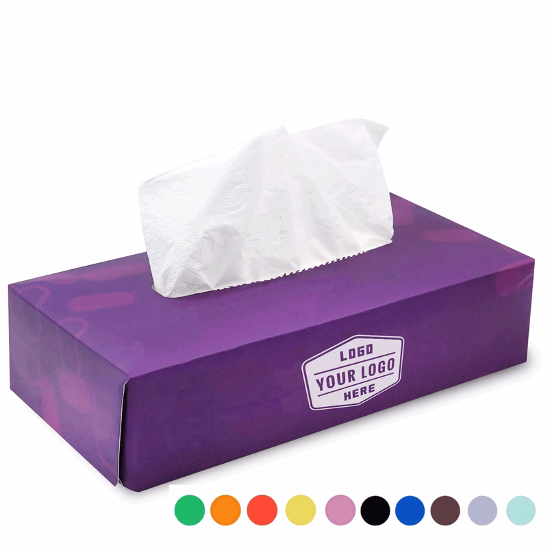 Full Color Printing Tissue Rectangle Box with Tissues