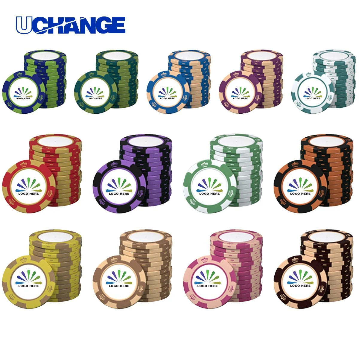 Full-Color Clay Poker Chip 1