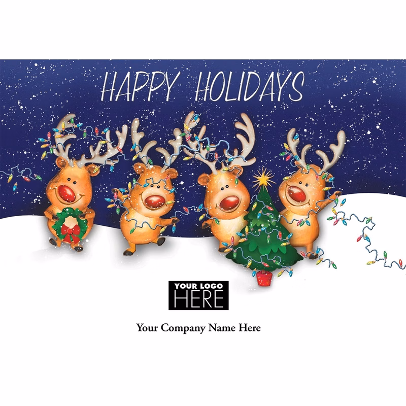 Perfect Partners Holiday Logo Cards