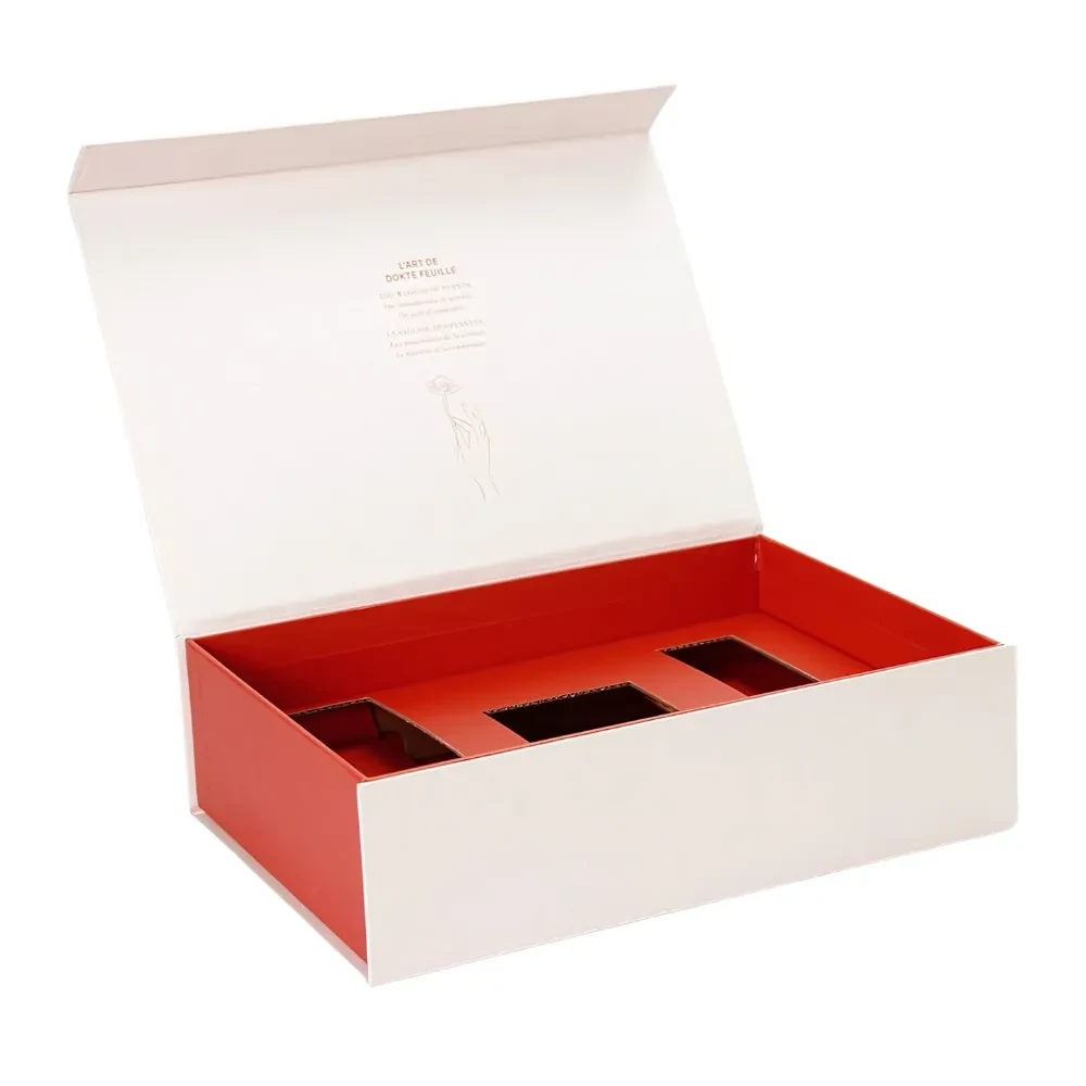 Customized Magnetic Lid Box with High Embossed Logo 1