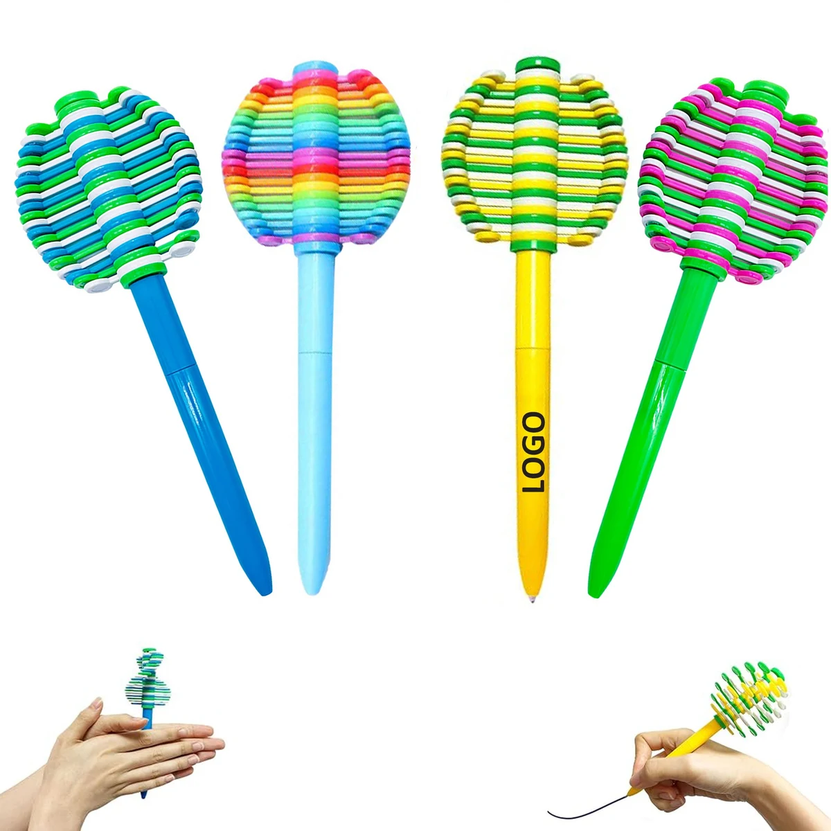 Fidget Rotating Decompression Ballpoint Pen 1