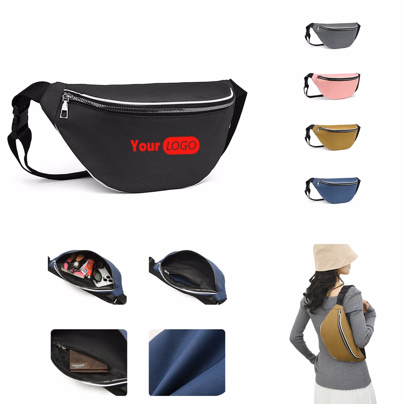 Waterproof Zippered Sport Waist Bag