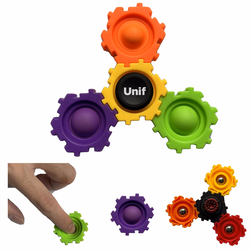 Silicone Bubble Spinner Building Blocks