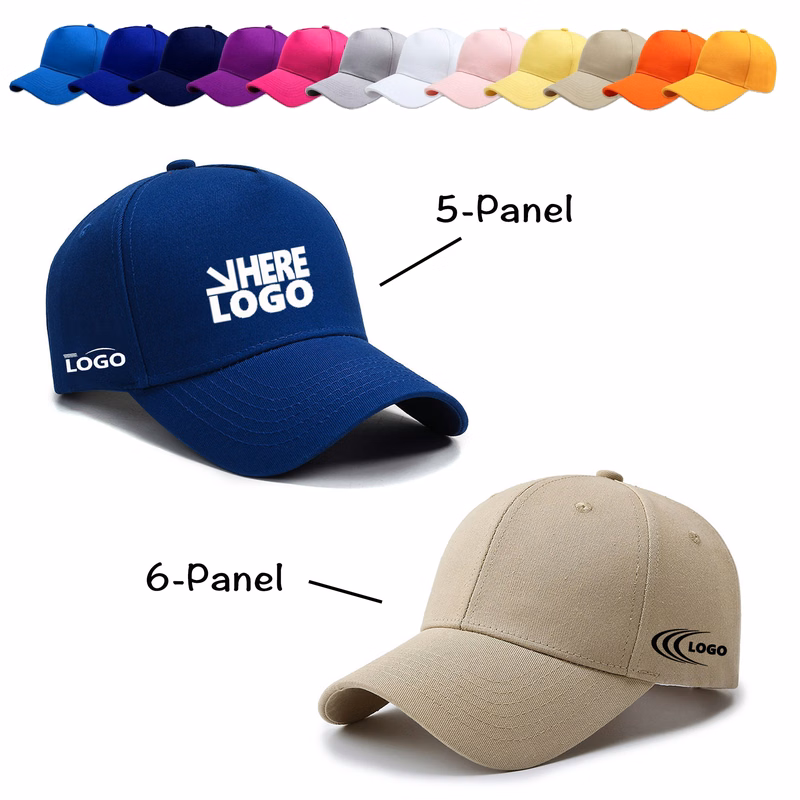 Customizable Cotton Twill Cap with Adjustable Fit