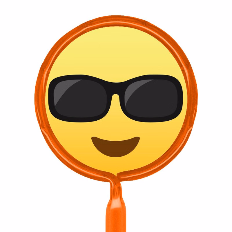 Inkbend Standard Billboard Pens W/ Emoji Sunglasses Stock Insert