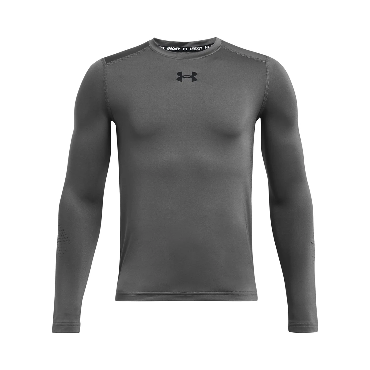 UA Hockey Grippy Boys' Fitted Long Sleeve 1