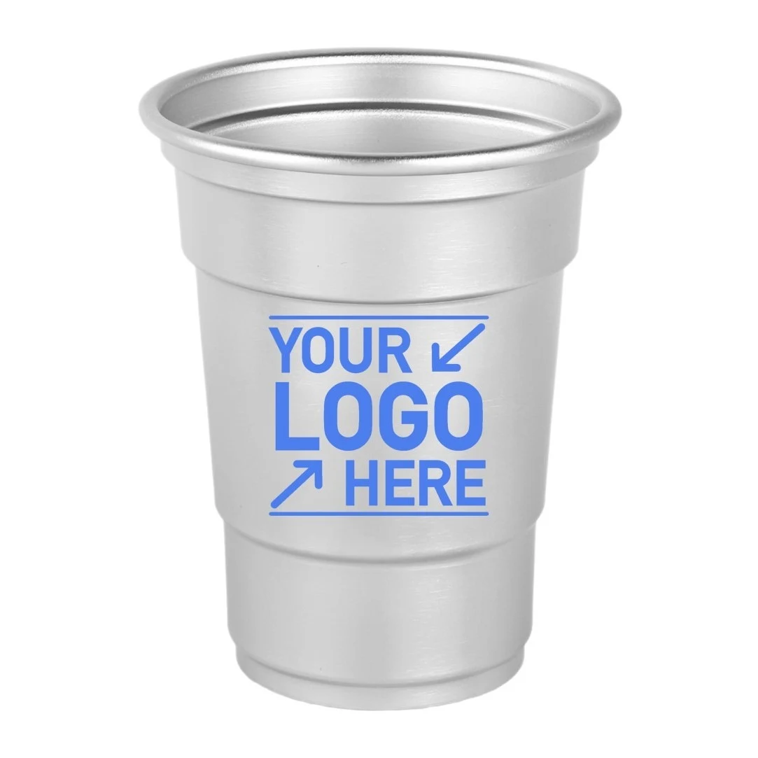 16 oz Color-Changing Reusable Aluminum Cup 1