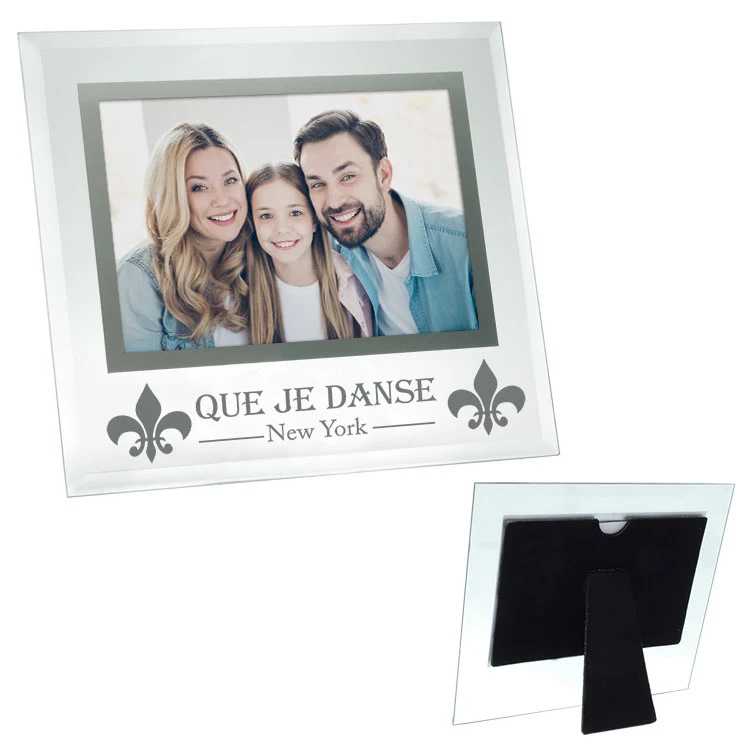 6 x 4 Beveled Glass Frame 1