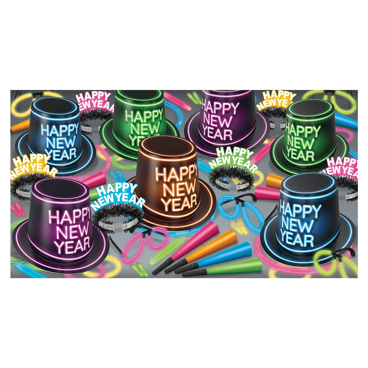 Glowing New Year Asst for 50 1
