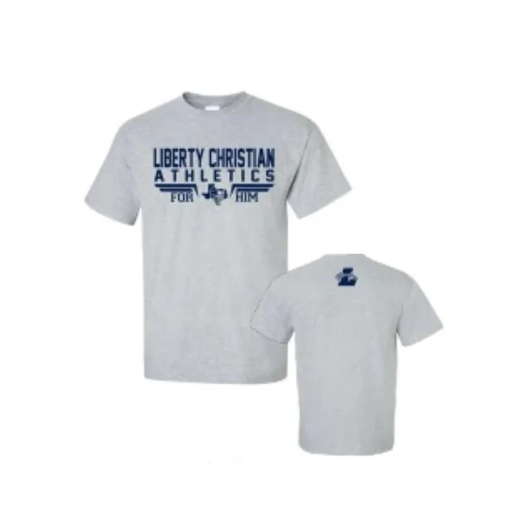 Cotton T-Shirt: Gray 1