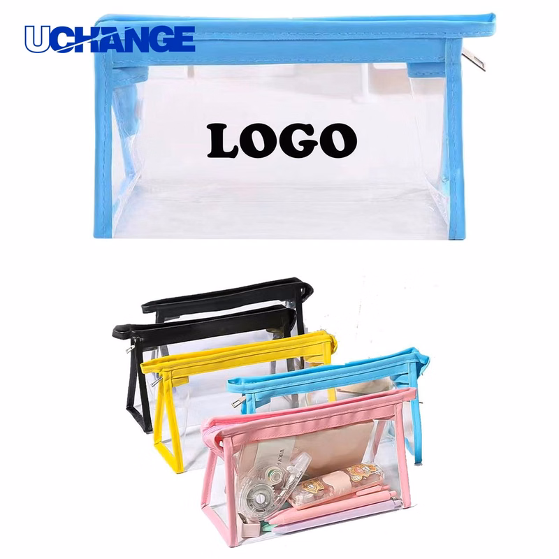 Clear PVC Pencil Pouch Organizer