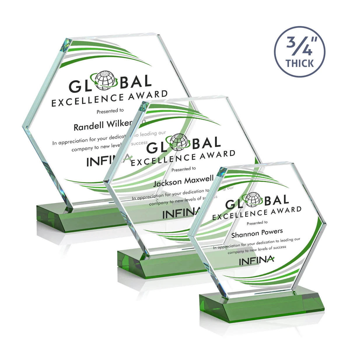 Pickering VividPrint™ Award - Green 1