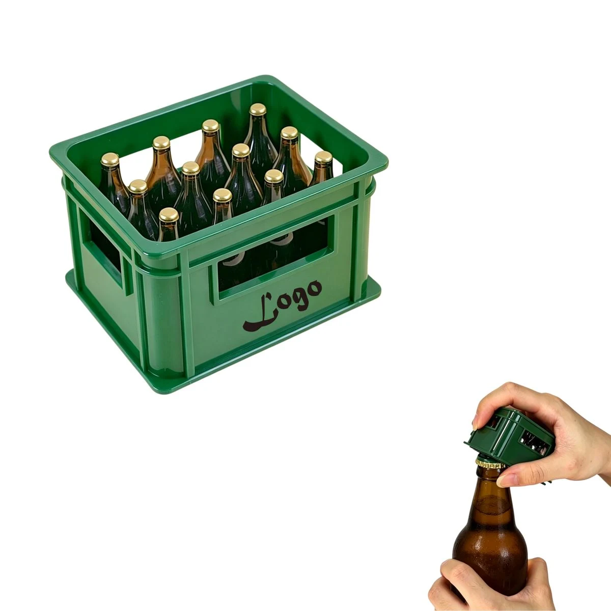 Mini Beer Crate?Shaped Novelty Bottle Opener 1