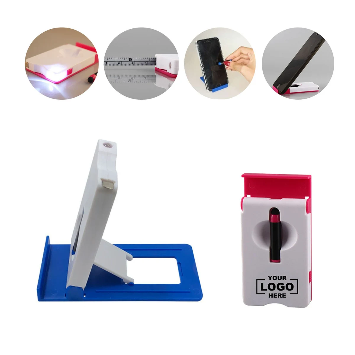4-in-1 Cell Phone Stand Fully Foldable Holder 1